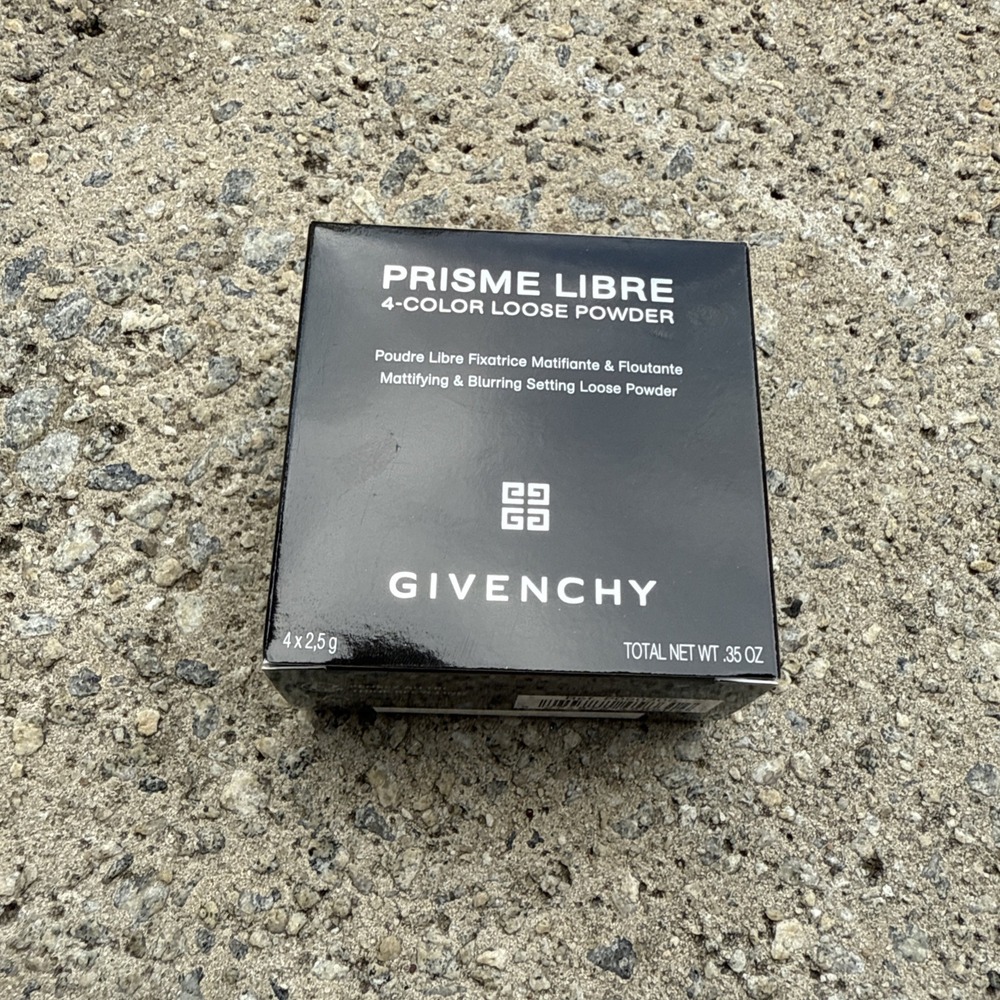 Givenchy Prisme Libre 4-Color Loose Powder 02 Satin Blanc 4 x 2.5g  (NEW IN BOX)
